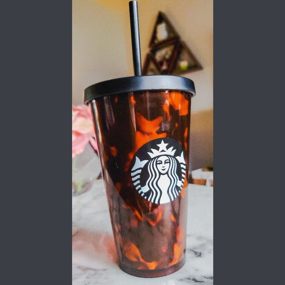 Starbucks tortoise 16oz tumbler